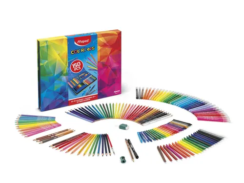 Tekenset Maped Color'Peps 150-delig assorti