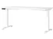 Elektrisch ihv bureau,HxBxD 720-1200x1600x800mm,blad wit