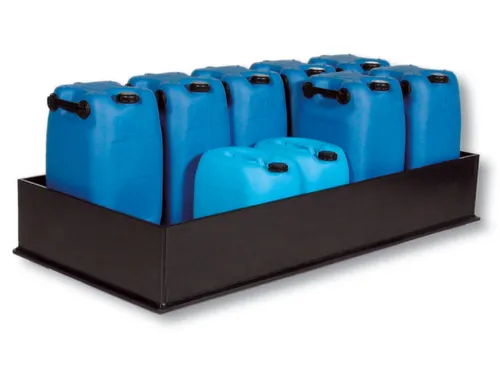 Opvangbak Hdpe Bxdxh 1870x870x295mm 3x220l Open Volume 225l