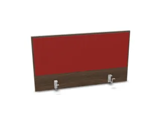 opzetpaneel bureau aanbouw achter NV bruin hickory BN4011-rood 1000mm - 1