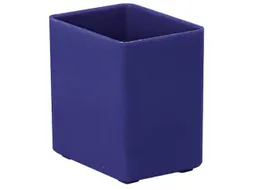 Inzetbak HxLxB 54x53x40mm Polystyreen Blauw 50 stuks