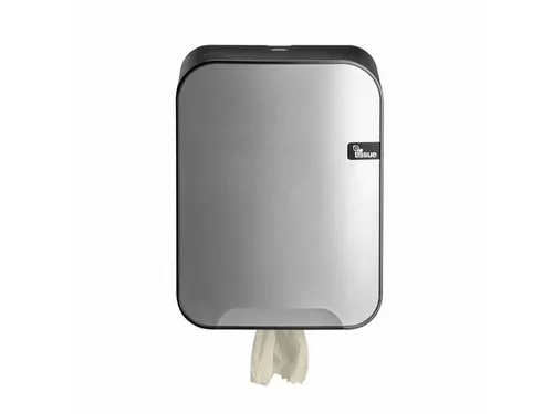 Midi Handdoekrol Dispenser 447194 zilver