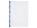 Bindrug GBC 12mm 21-rings A4 blauw 100stuks
