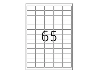 Xerox Multi-use Labels wit permanent 38x21mm 003R93177 6500 stuks - 2