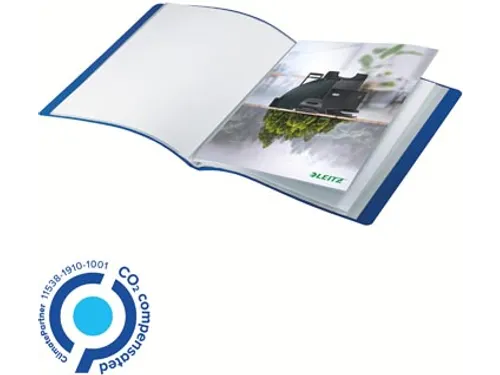 Recycle showalbum A4 40 hoezen blauw