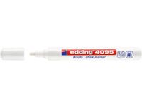 Krijtstift edding 4095 rond wit 2-3mm blister