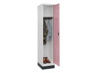 locker,HxBxD 1950x400x500mm,1vak,vak B 400mm,cil.-slot,sokkel - 1