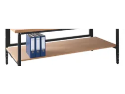 legbord,v. paktafel,BxD 1880x680mm,v. B 2000mm
