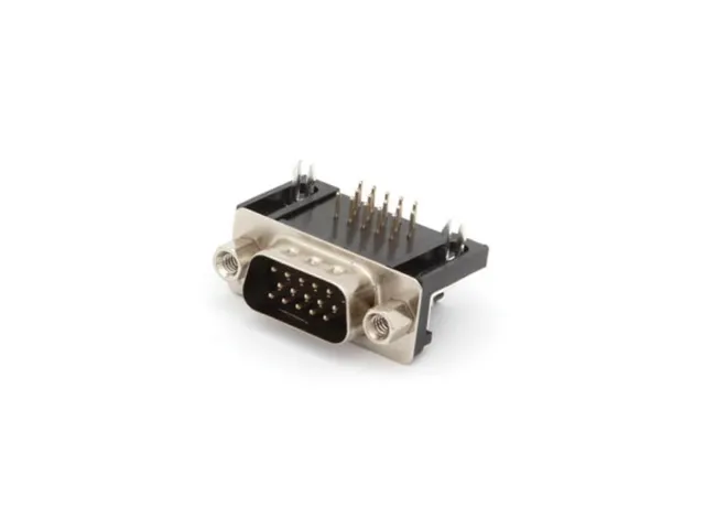 Mannelijke 15-Pin Sub-D Connector - Hoge Dichtheid - Voor Pcb Montage