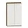 kantoorkast,HxBxD 1920x1200x430mm,decor romp noten,decor front wit