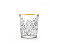 Tumbler met gouden rand Libbey Hobstar 35cl 12 stuks