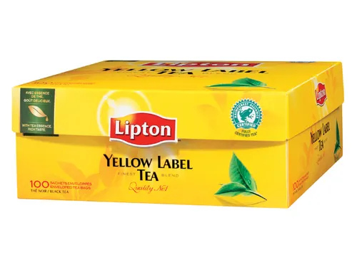 Thee Lipton yellow label zonder envelop 100x1.5gr