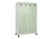 locker voor scheiding van kleding,HxBxD 1950x1200x500mm,4vak