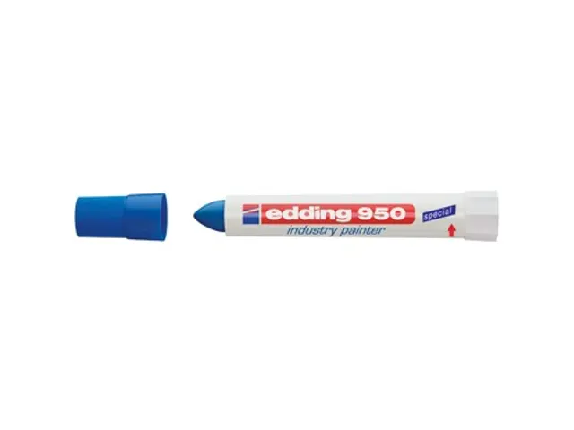 Edding e-950 industriemarker blauw