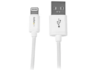 1 Meter Apple 8-polige Lightning-connector Usb Kabel Wit - 1
