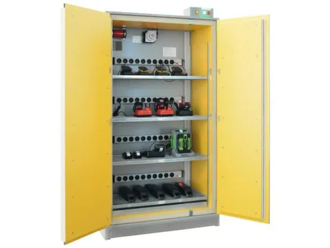 lithium-ion magazijnkast,type 90,20 Laadplaatsen,HxBxD 2048x1148x591mm