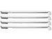 1.29/40 Trekhaakset,4-delig,226mm,met afstandhouders
