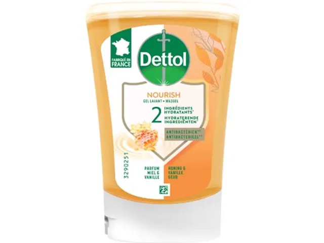 Dettol No Touch Handzeep Extra Care Honing & Galamboter vulling 250ml