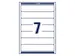 ordnerrugetiket Avery 192x38mm wit 100 vel 7 etiketten per vel