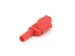 IEC1010 Banaanplug 4mm Insteekbaar - Rood