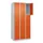 lockerkast,HxBxD 1850x900x500mm,3x3vakken,vak B 300mm,cil.-slot