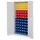 kast met sleufplaat m. bakken,HxBxD 1950x1000x410mm,86bakken PE