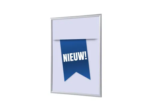 Kliklijst A1 complete set met print "NIEUW" Blauw