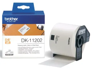 Etiket Brother DK-11202 62x100mm verzendlabel 300stuks - 1