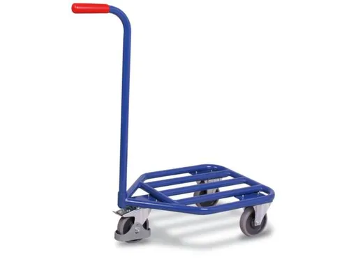 Platformwagen Duwstang 150kg Laadvlak Van Stalen Buis 565x450mm