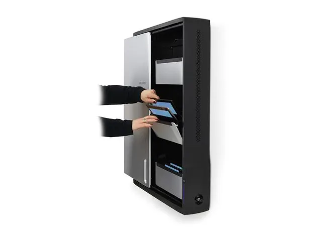Ergotron Zip12 Charging Wall Mount Storage Cabinet Oplaadstation
