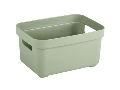 Sigma Home opbergbox 2,5L groen - 17,7x12,8x9,3cm