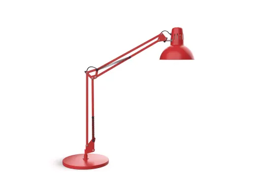 Bureaulamp LED MAULstudy voet inclusief E27 lamp Rood