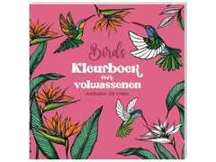 Kleurboek voor volwassenen Interstat Birds