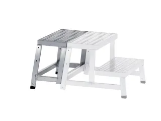 Werkbordes Aanbouwmodule C Aluminium H 400Mm Traanplaat - 1