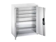 Kast Met Openslaande Deuren 830x700x300mm 5legborden Staal Ral7035