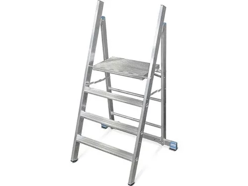 steiger,4trede(n),bordes H 950mm,aluminium