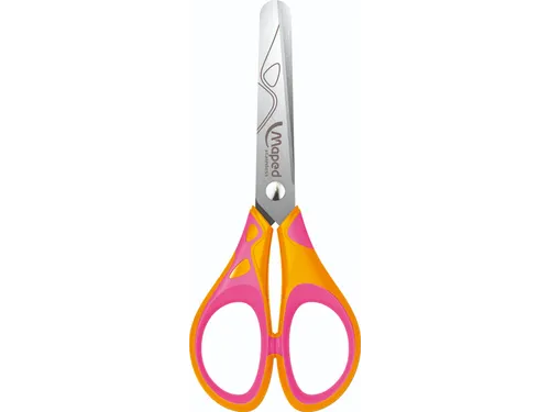 Kinderschaar Maped Pulse Soft Neon 13cm assorti op blister
