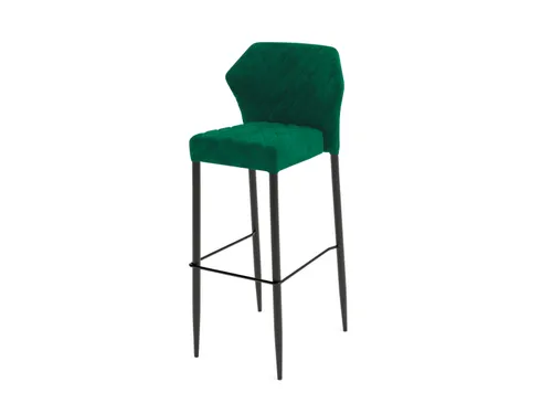 barkruk,zitting H 790mm,zitting stof,zitting velours groen