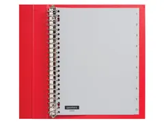 Tabbladen Quantore A4 23-Gaats 1-10 Genummerd Grijs Pp