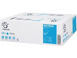 Papieren handdoeken Dry Tech W-vouw 2-laags 100 vellen, pak 20 stuks