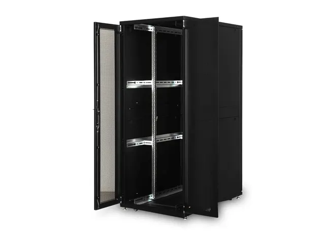 Serverkast 42U Unique 2050X800X1200m Zwart