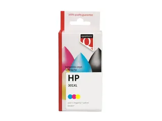 Inktcartridge Quantore alternatief tbv HP CH564EE 301XL kleur - 1
