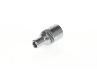 20 4 Stekkerdoos 1/4 inch,zeskant,4mm - 1