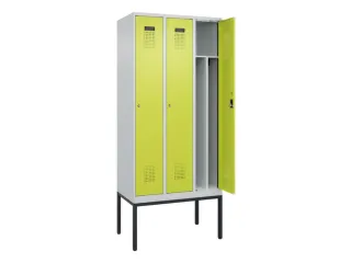 locker voor scheiding van kleding,HxBxD 2120x900x500mm,3vak - 1