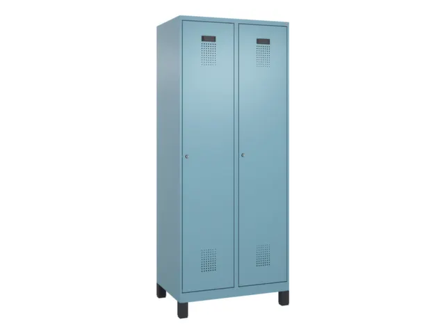 locker voor scheiding van kleding,HxBxD 1950x800x500mm,2vak
