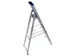 verrijdbare boktrap,eenzijdig,10treden,stand H 2,35m,balk L 3,2m