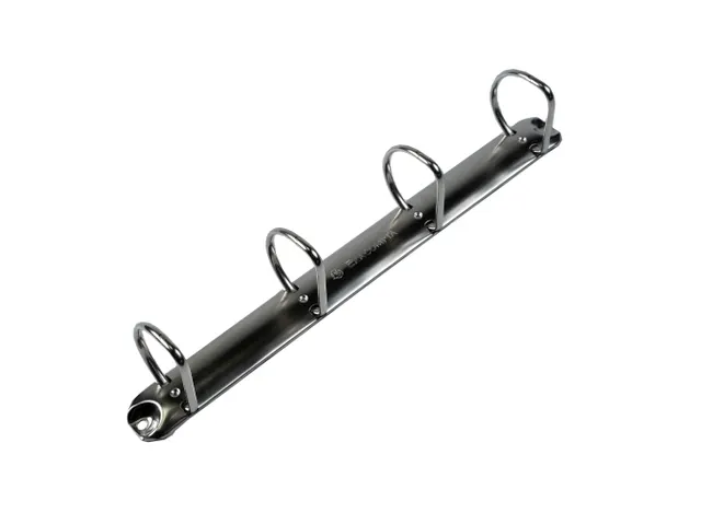 Ringmap PP personaliseerbaar Kreacover 4 D-ringen 40mm A4 maxi Zwart