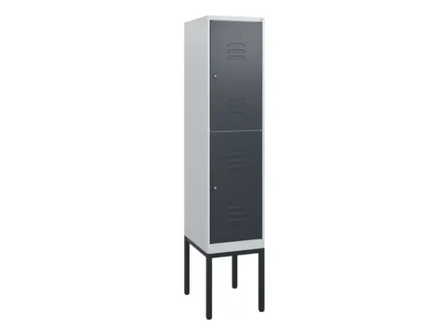 dubbeldekse locker,HxBxD 1950x400x500mm,1x2vak.,vak B 400mm