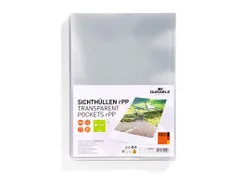 Transparante L-map STANDARD A4 rPP pak van 100