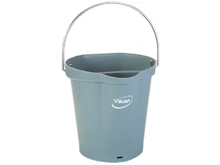 Hygiene 5688-88 emmer, 6 liter grijs, maatverdeling en schenktuit - 1